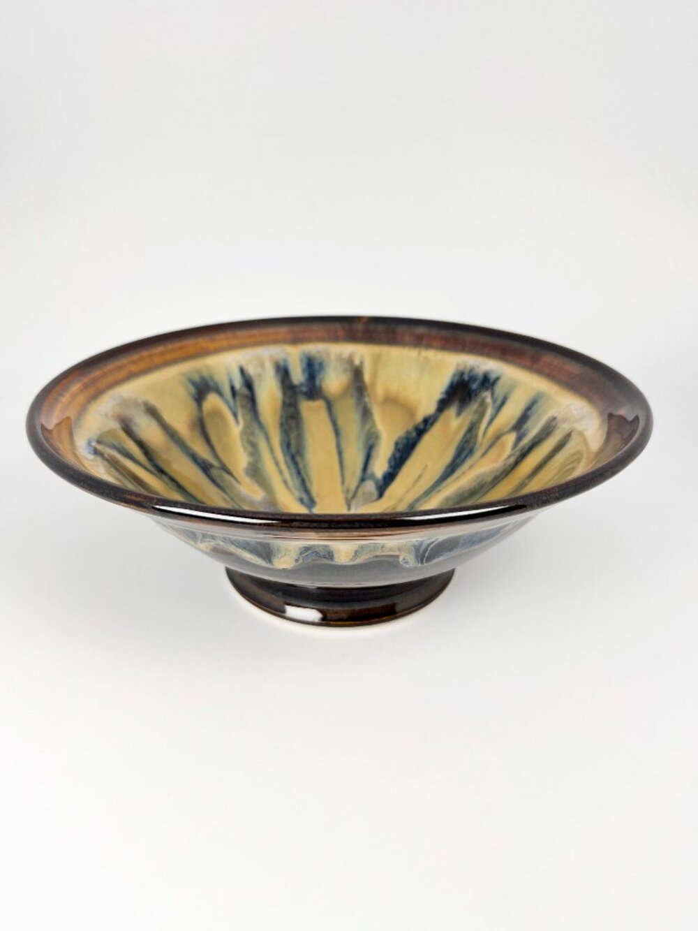 Hand thrown studio pottery ceramic bowl